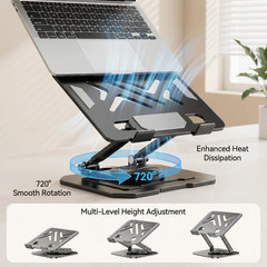 Aluminum Laptop Stand for Office & Gaming