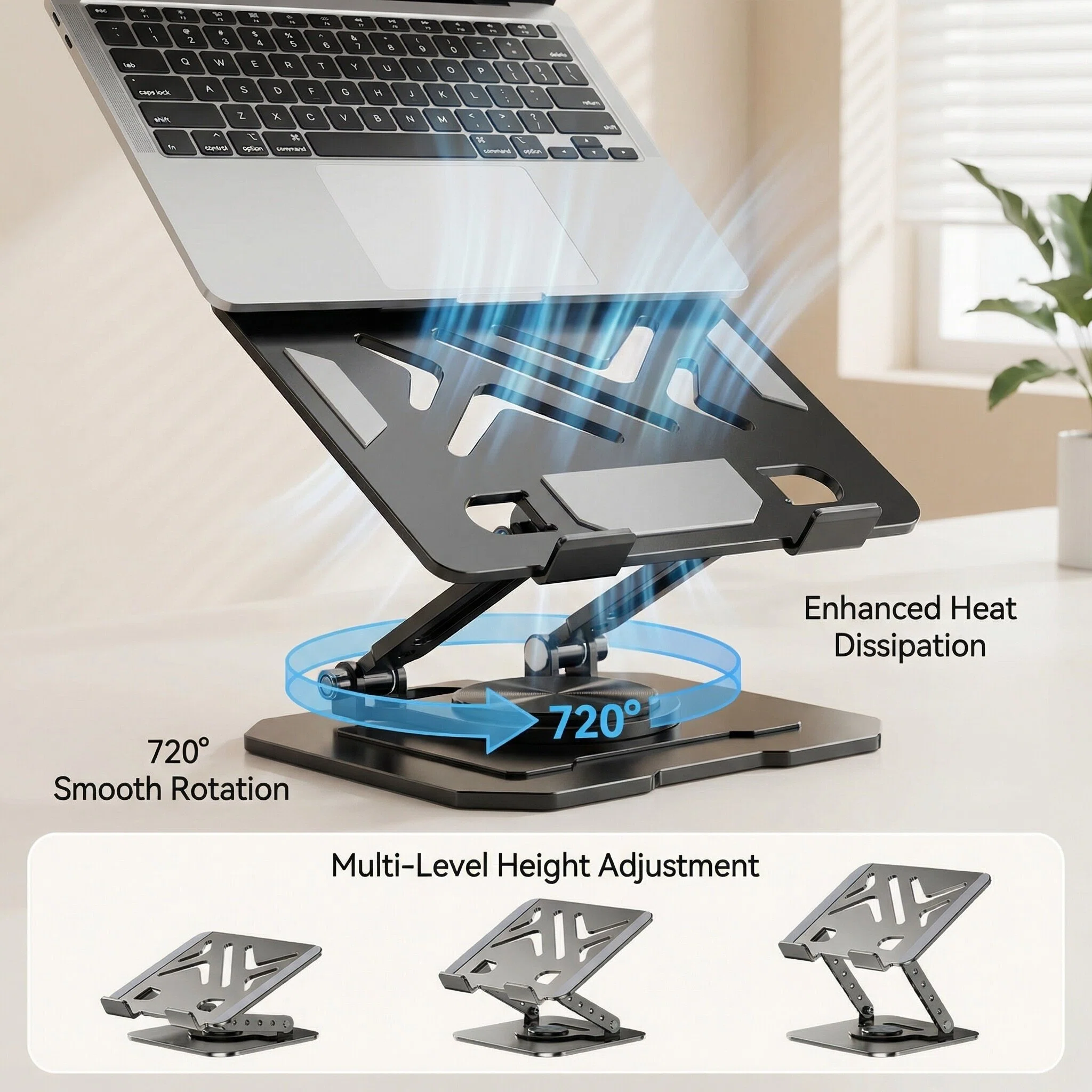 Aluminum Laptop Stand for Office & Gaming